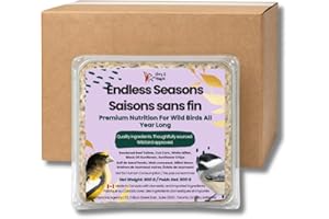Chirp & Maple, Endless Seasons, Suet for Wild Birds, Wild Bird Food (9-Pack) 2.7KG
