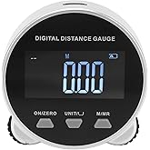 Digital Tape Measure, 656.2ft Long Distance Electronic Rolling Ruler LCD Display, 260mAH Battery, USB Rechargeable Rolling Di