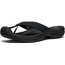 Amazon.com | KEEN Men's Waimea H2 Toe Protecting Flip-Flops, Black/Black, 7  | Sport Sandals \u0026 Slides