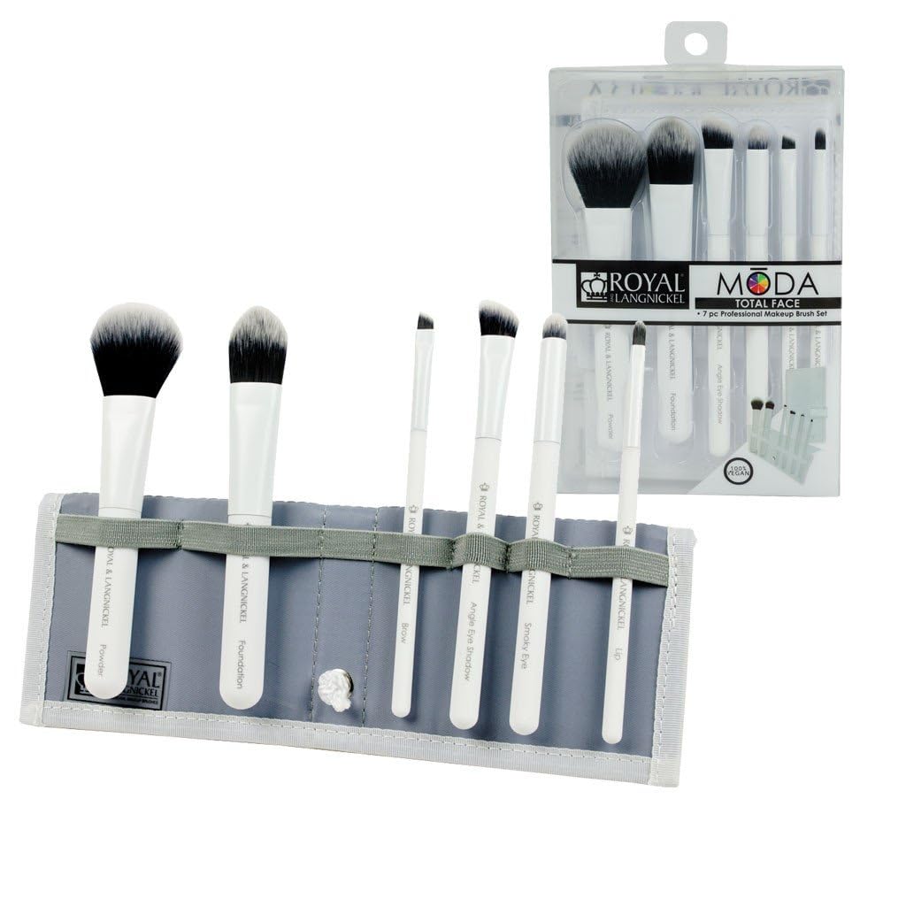 Moda Total Face Set with Case, White