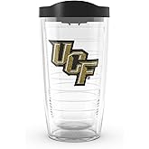 Tervis Made in USA Double Walled University of Central Florida Knights Insulated Tumbler Cup Keeps Drinks Cold & Hot, 16oz, Primary Logo