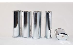 DESIGNS ABLAZE Blank Lighter Cover, Sleeve, or Case for Bic Lighters, Silver (10)