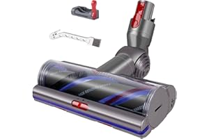 KLYPTICFIT Upgraded High Torque Cleaner Head Replacement for Dyson V11 V15 V10 Cordless Vacuum Cleaner,Vacumm Head with Anti-Tangle and Adjustable Suction Compatible with Dyson Parts NO. 970100-05 (9.8 in)