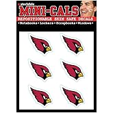 NFL Arizona Cardinals Face Tattoos, Team Colors, One Size