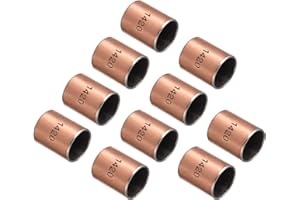 Kozelo 10pcs Sleeve Bearings - [14mm x 16mm x 20mm] Wrapped Oilless Bushings for Machine Shaft Use
