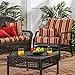 Greendale Home Fashions Deep Seat Cushion Set, Roma Stripe