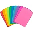 Hygloss 30 Library Card Pockets 3.5x5 Inch - Non-Adhesive Pocket Envelopes - 10 Assorted Colors - Classroom Envelope Pockets - Ideal for Organizing - Colorful Small Library Book Pocket