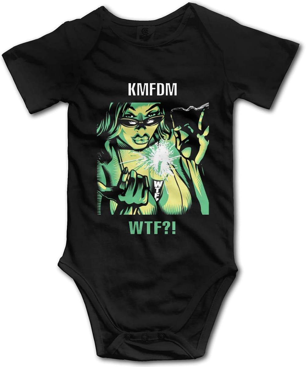 JAY GRAY KMFDM Baby Bodysuits Onesies T-Shirt Shirts Organic Baby Girls
