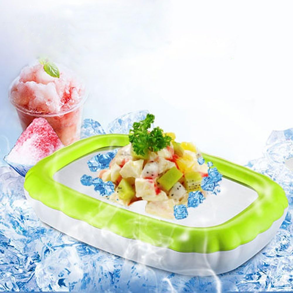 Fried Ice pan Fruit Juice Sorbet Ice Cream Machine