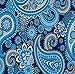 Hydro Dip Film - Hydrographic Film - Water Transfer Printing - Hydro Dipping - Blue Flower Pattern - 1 Meter