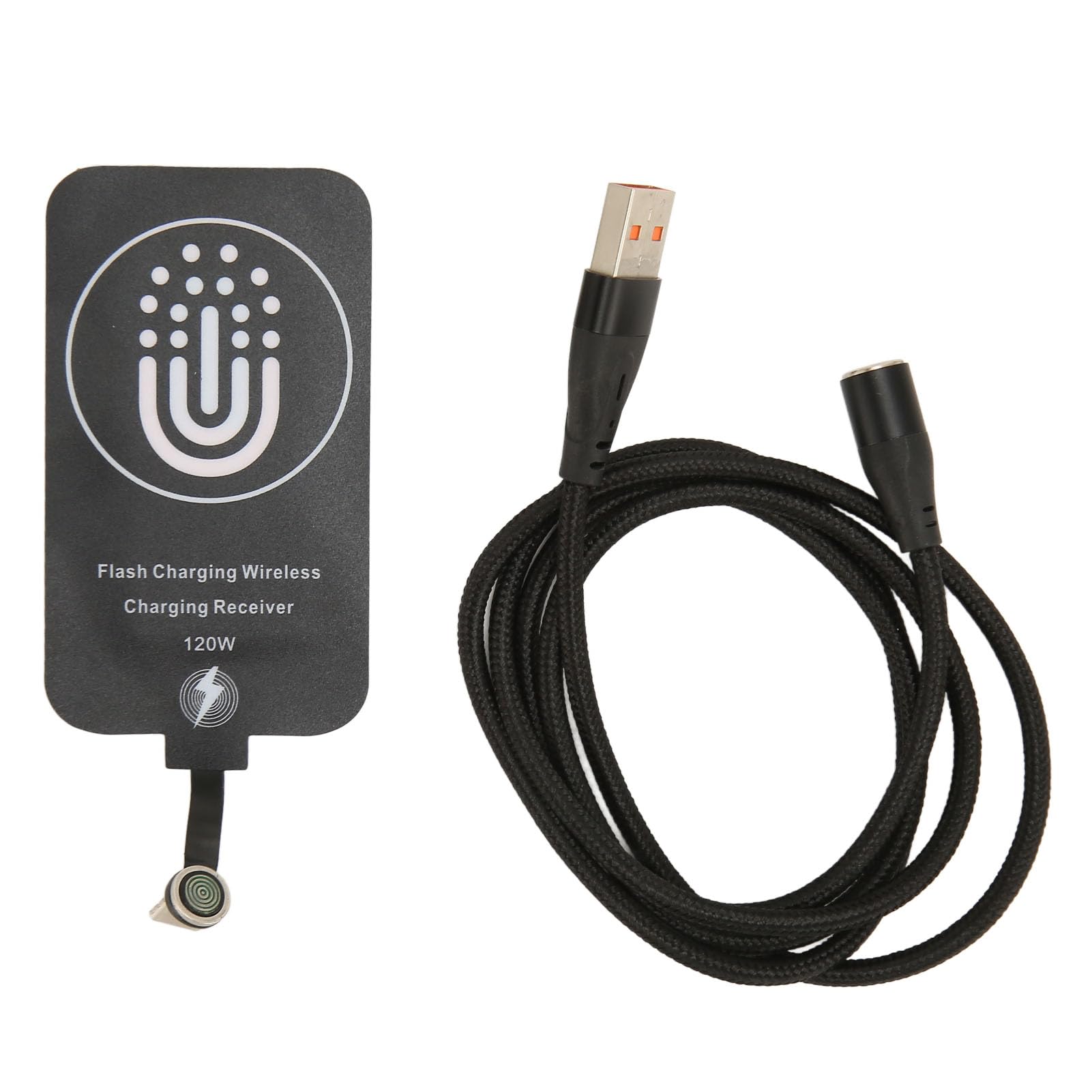 Wireless Charger Receiver for Type C Phones, Receiver Module for Galaxy A51/A40/A20E, G7/G7 Plus/G6, Type C Wireless Charging Receiver for Honor 8, for OnePlus 6