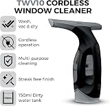 Tower Cordless Window Vac Cleaner with Rechargeable Battery Platinum 150ml view 2