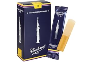 Vandoren SR203 Soprano Sax Traditional Reeds Strength 3; Box of 10