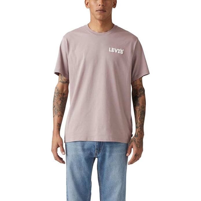 Levi's Men's Graphic Tees (Also Available in Big & Tall), (New) Purple Dove, XX-Large