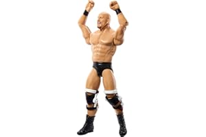 Mattel WWE Action Figure, 6-inch Collectible Stone Cold Steve Austin with 10 Articulation Points & Life-Like Look