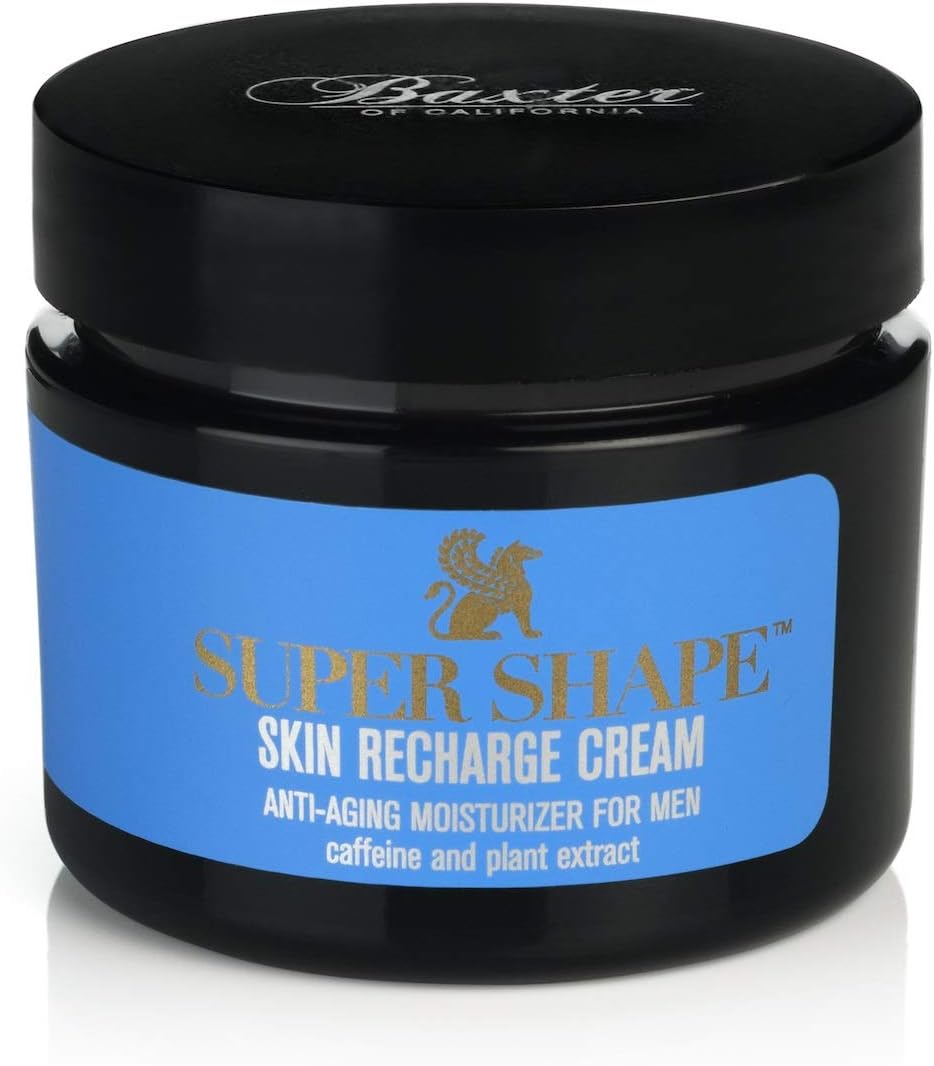 Baxter of California Super Shape Skin Recharge Cream, Anti Aging Face Cream, Revitalise And Nourish Formula