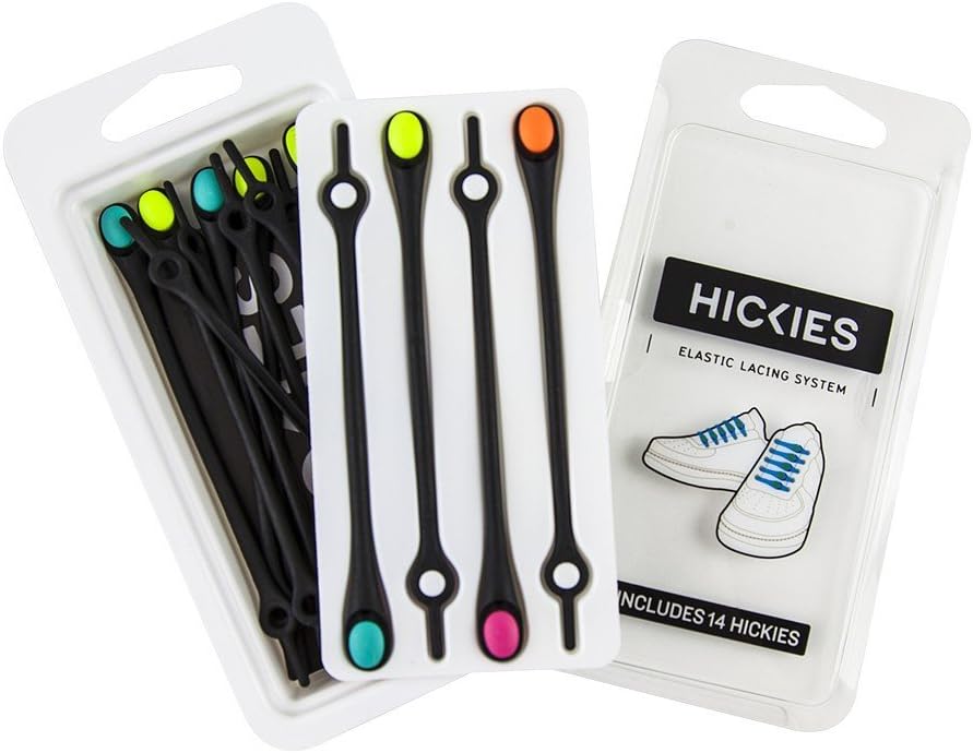 HICKIES 1.0 One Size Fits All Elastic Lacing System Black