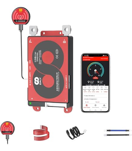 Amazon.com: DALY Smart 13S BMS 48V 100A with WiFi Module and CAN