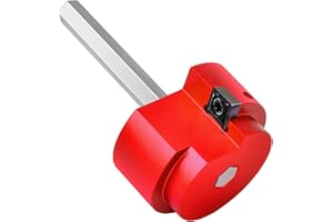 GOHELPER PVC Fitting Saver with 2 Inch Head Aluminum, PVC Pipe Reamer, PVC Socket Saver with 0.315" Hex Shaft, For Water Lines, Drain Lines, Vent Lines