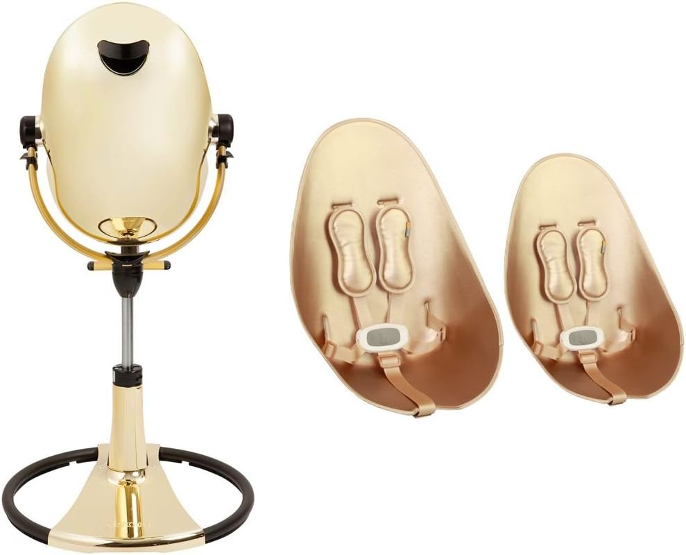 bloom rose gold high chair