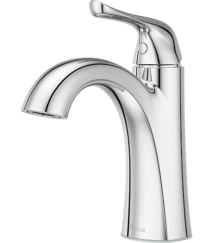 Pfister Northcott Single Handle Bathroom Faucet - Polished Chrome Modern Traditional