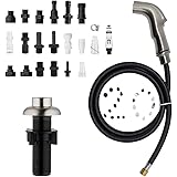 Moen 179108 Universal Kitchen Replacement Side Sprayer For Use With Kitchen Faucets Chrome Bathtub And Showerhead Faucet Systems Amazon Com