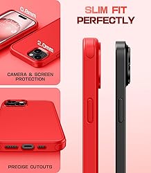 Mobnano for iPhone 15 Case Compatible with MagSafe