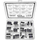60Pcs CD4001BE CD4011BE CD4013BE CD4017BE CD4051BE CD4052BE CMOS IC kit | 12Values CD4007UBE CD4053BE CD4060BE CD4066BE CD4069UBE CD4093BE Series Logic Chip IC Kits DIP