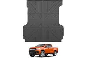 JTYZSM Truck Bed Mat for 2015-2022 Chevy Colorado/GMC Canyon 5FT Bed Liner All Weather Bed Cargo Mat for 15-22 Chevrolet Colo