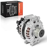 A-Premium Alternator, 12V 140A, 6-G Clutch CW Compatible with Volkswagen | for Jetta 2013-2017, Passat 2014-2017, Beetle 2013-2017, 1.8L 2.0L Gas Turbo Only, 2 Pins, Not 1-Pins or 3-Pins