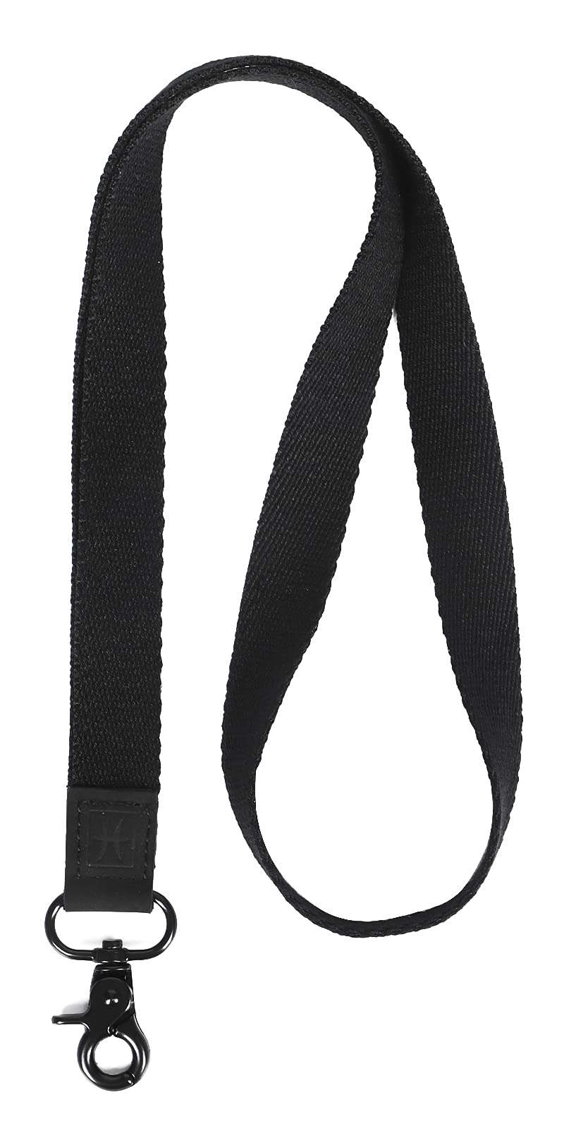 HEZEN Cool Lanyards,Neck Strap Key Chain Holder, Neck Lanyards for Keys,Wallets and ID Badge Holders (Black) โ image 1