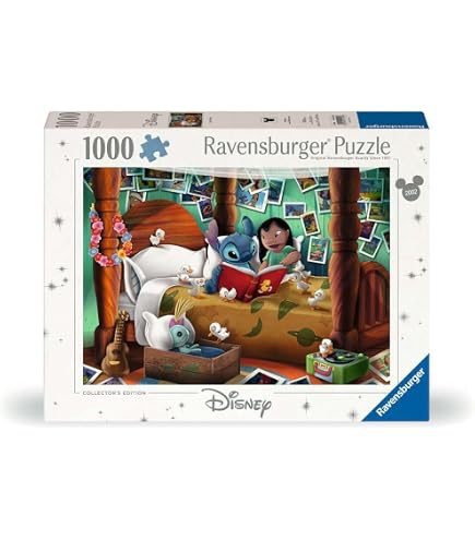 Amazon.com: Disney Lilo & Stitch 20th Anniversary Jigsaw Puzzle
