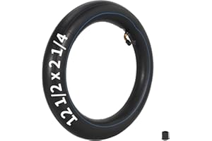 RUTU 12 1/2 x 2 1/4 Inner Tube 12.5 x 2.25 Scooter Replacement Tire Tube Compatible with Razor Pocket Mod Scooters Bella Bist