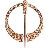 Lord of Battles Bronze Celtic Brooch Viking Cloak Pin for your Cloak or Clothes Medieval LARP SCA Cosplay Recreation Made of Lost-Wax Cast Bronze