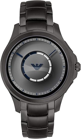 Amazon エンポリオアルマーニ 腕時計 Alberto Art5011j メンズ 正規輸入品 ブラック メンズ腕時計 腕時計 通販