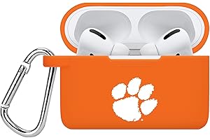 AFFINITY BANDS Clemson Tigers Silicone Case Cover Compatible with Apple AirPods Pro (Orange)