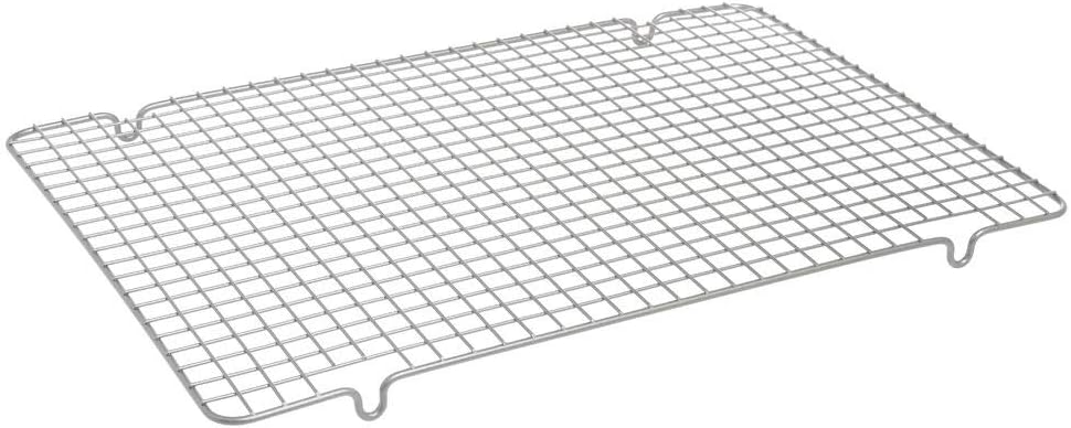 Nordic Ware Oven Safe Nonstick Baking & Cooling Grid (1/2 Sheet), One Size, Non-Stick: Kitchen & Dining