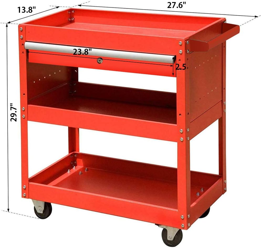 Amazon Com Rolling Tool Cart Tool Organizers Practical Trolley