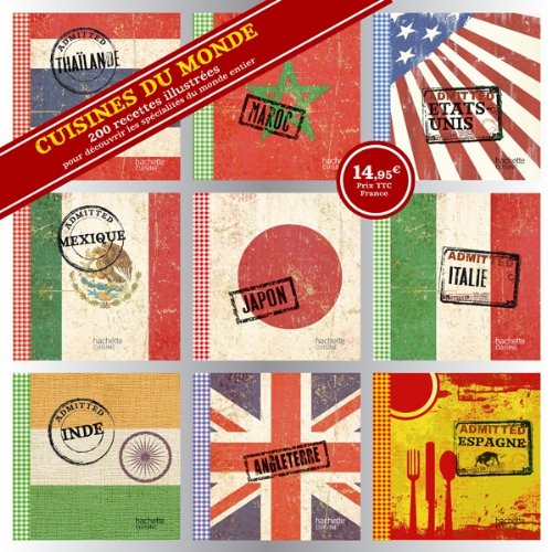 Coffret 9 mini livres cuisine du monde by (Hardcover)