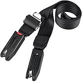 Jolik Baby Car Seat Strap Connector for Latch or Isofix, Car Booster Seat Strap with Strong Tooth, 8 Times Sewing Car Seat Sa