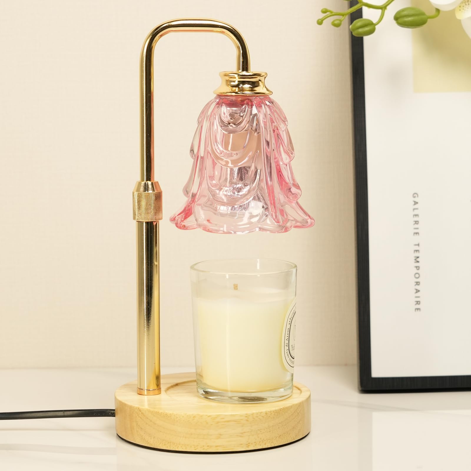 Photo 1 of SupBri Candle Warmer Lamp with Timer, Adjustable Height and Dimmable, Birthday Christmas Gifts for Womens, Mothers Day Gifts for Mom, Unique House Warming Gifts New Home Decor(Pink)