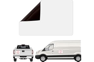AOOCY Car Magnetic Sheet, Large Blank White Magnet Sign Roll for Vehicle Doors, 11.5" x 17.5", 30 Mil Thick - Ideal for Custom Personalization Décor, Temporary Ads, Instructional & Warning Signs (1)