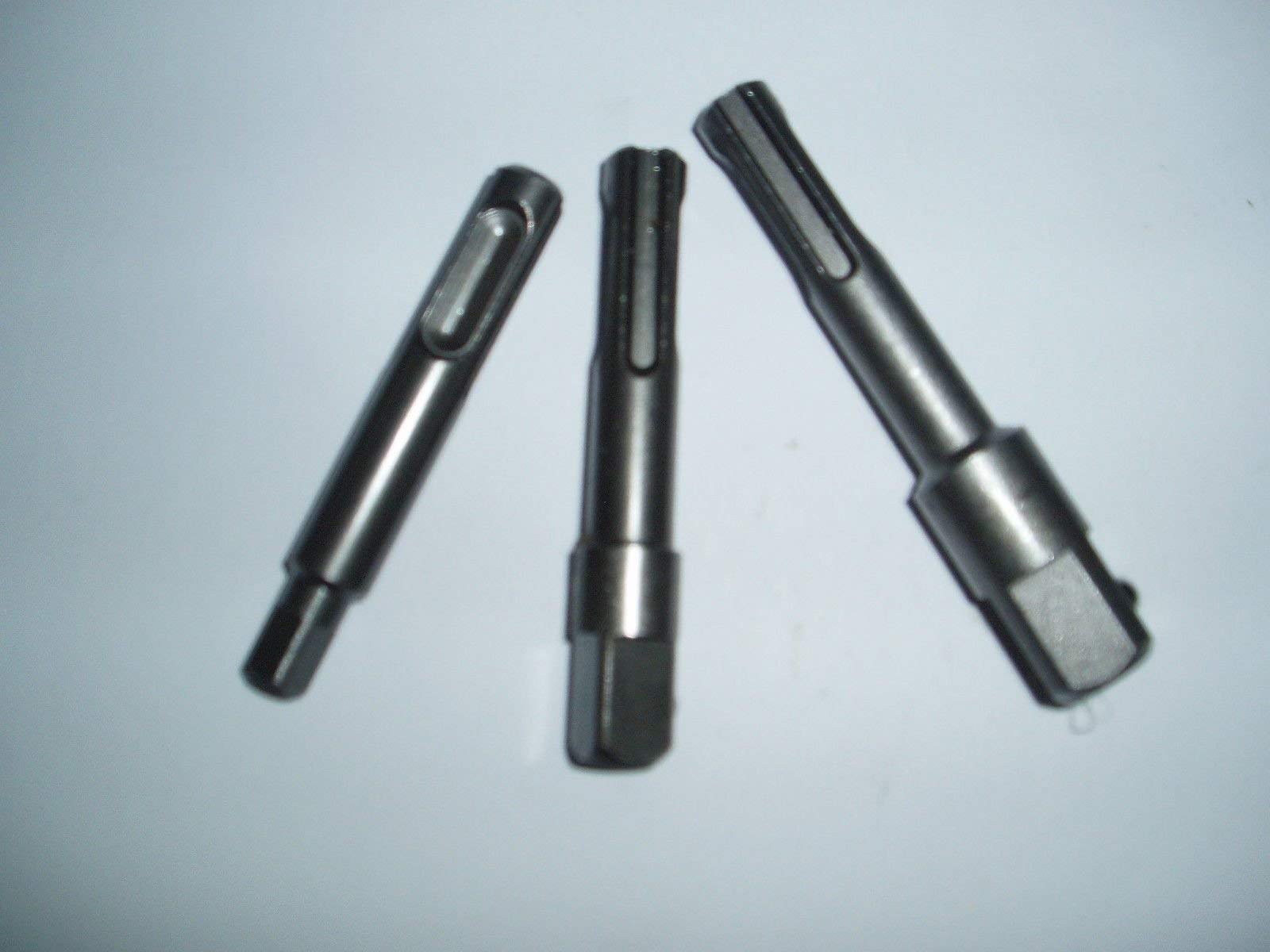 Toolzone Socket Nut Driver Adaptors for SDS Plus Drills 1/4", 3/8", 1/2"