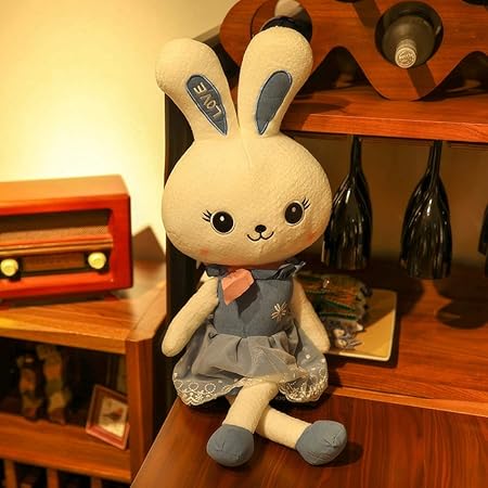 Amazon ウサギぬいぐるみ 兎 抱き枕 かわいい 大きい 女の子 お昼寝クッション 添い寝 プレミアム 抱きまくら 誕生日プレゼント 人形 アニマルズ ふわふわ 柔らかい 出産祝い 内祝 入学 サプライズ 60 130cm ぬいぐるみ おもちゃ