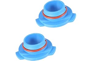 A ABSOPRO 9005 HB3 LED Headlight Adapter Base Bulb Sockets Retainer Holder Universal for Car Blue (Set of 2)