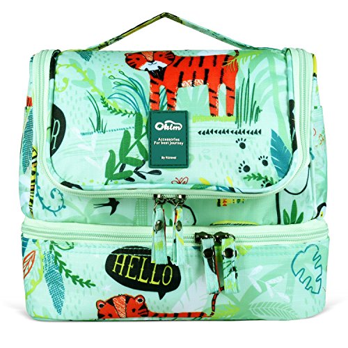 Designer Hanging Toiletry Bag Travel Cosmetics Bag by HANKCLES