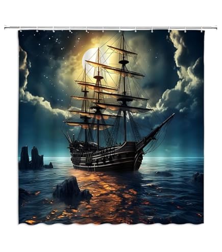 バス・洗面所用品 ShowerCurtain GDG Original Pirates Movie バス・洗面所用品 ShowerCurtain GDG Original Pirates Movie