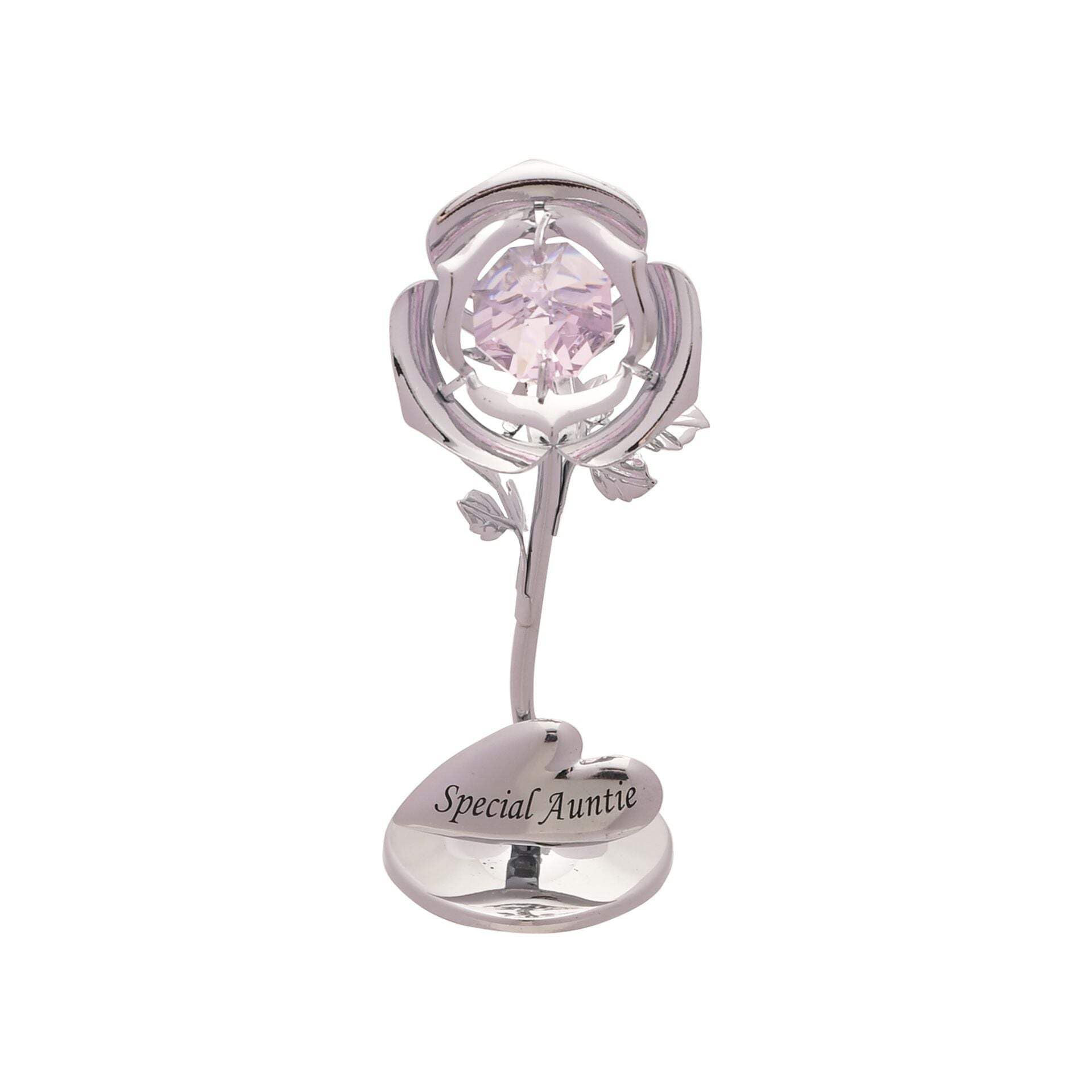 Crystocraft Celebration Rose - Special Auntie