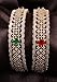 Shiv_Collection Gorgeous Traditional Bollywood Fashion CZ Stone Indian Bangles for Women Jewelry (DBV-08, 2.10)