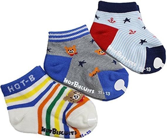 Amazon ミキハウスホットビスケッツ ローカットソックスパック1000 11cm ﾏﾙﾁｶﾗｰ 靴下 レッグウェア 通販